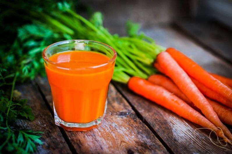 carrot juice for prostate