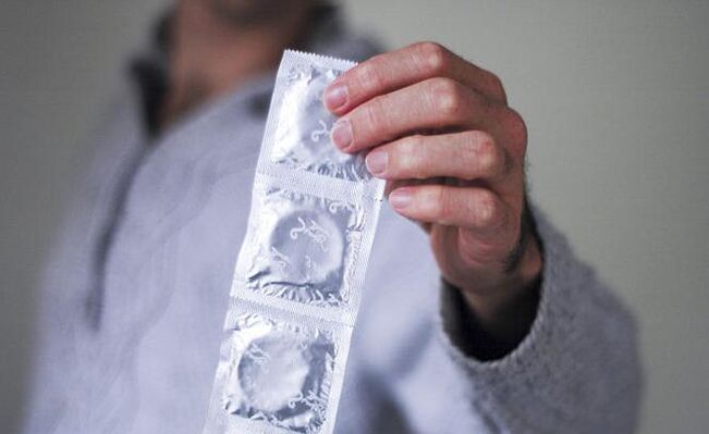 condoms in the treatment of prostatitis with medication