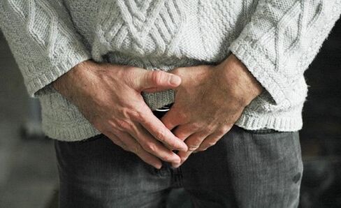 groin pain with prostate